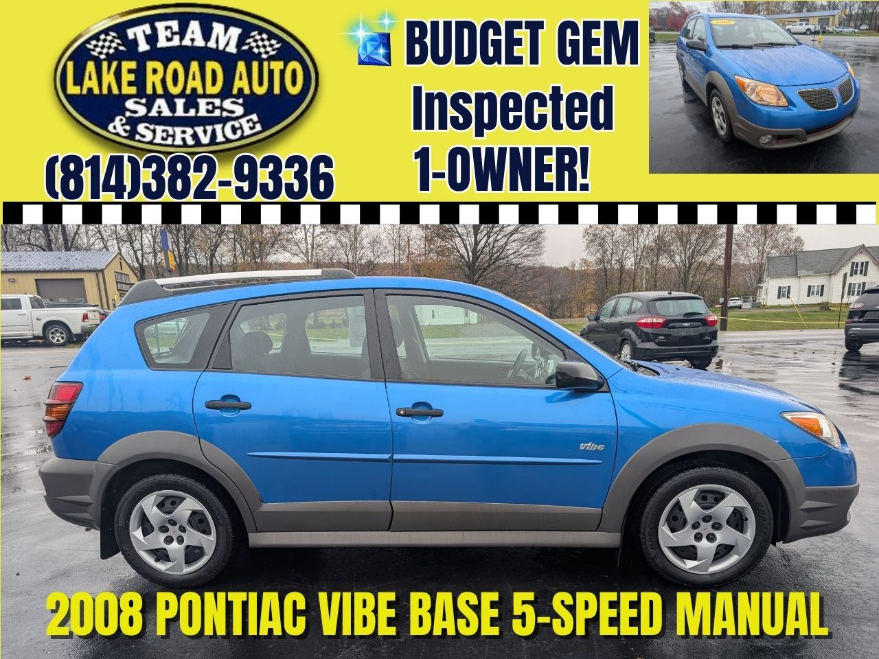 2008 Pontiac Vibe 4dr HB
