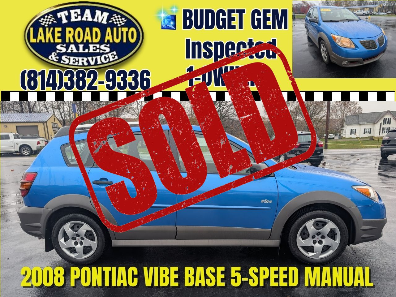 2008 Pontiac Vibe Base