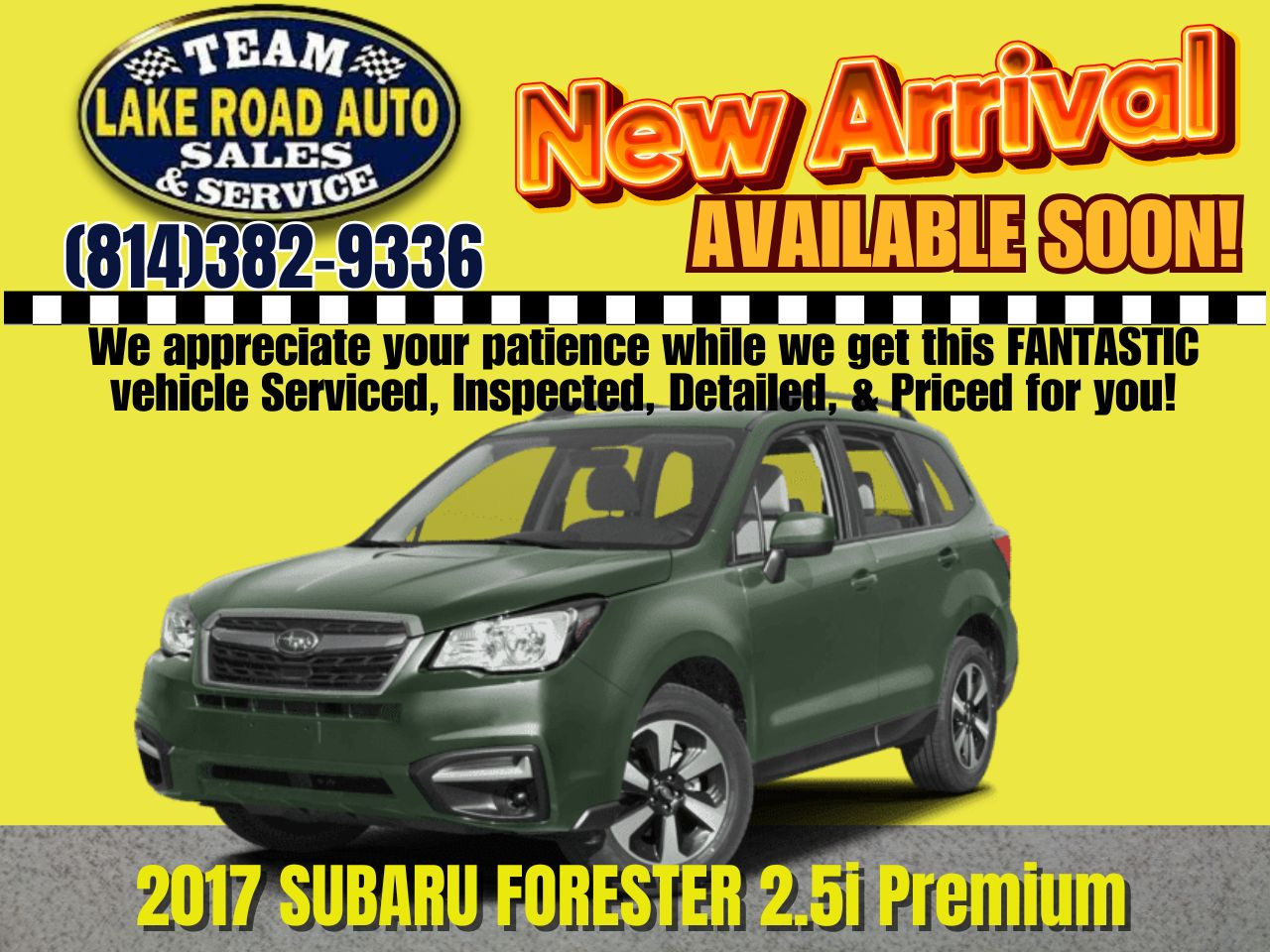 Subaru Forester 2.5i Premium CVT 2017
