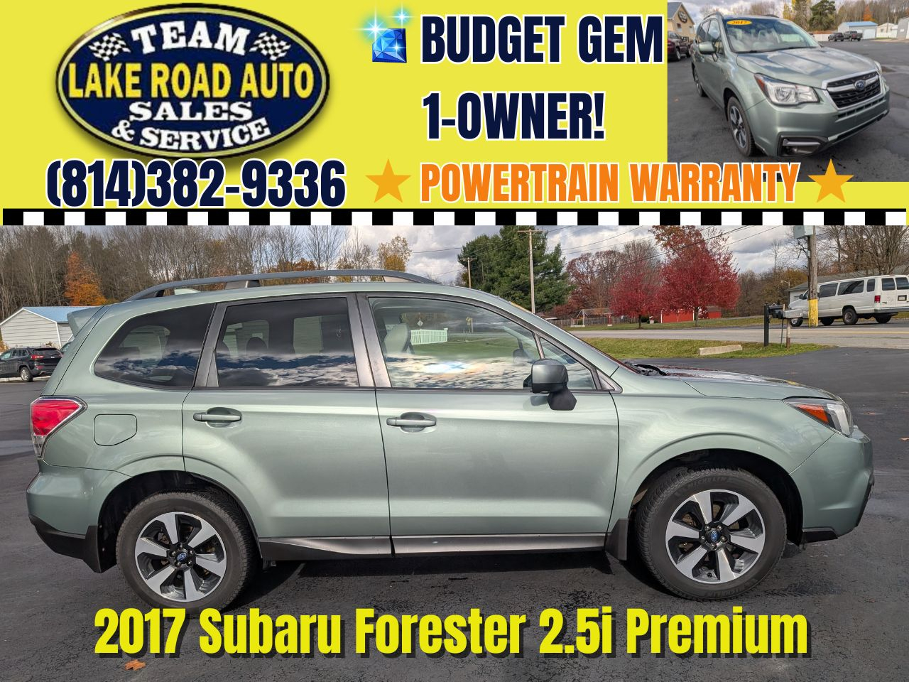 2017 Subaru Forester 2.5i Premium CVT
