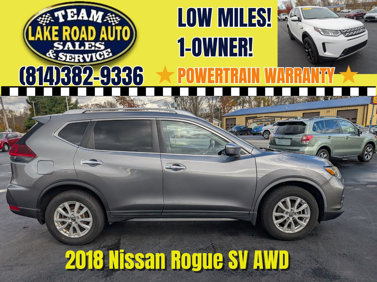 2018 Nissan Rogue AWD SV