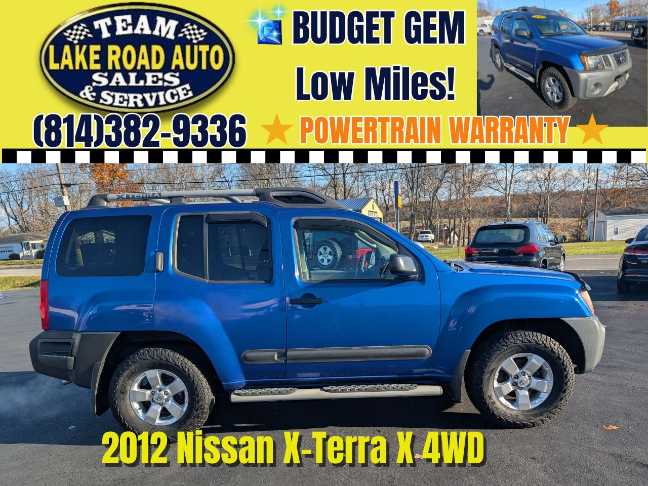 2012 Nissan Xterra 4WD 4dr Auto S