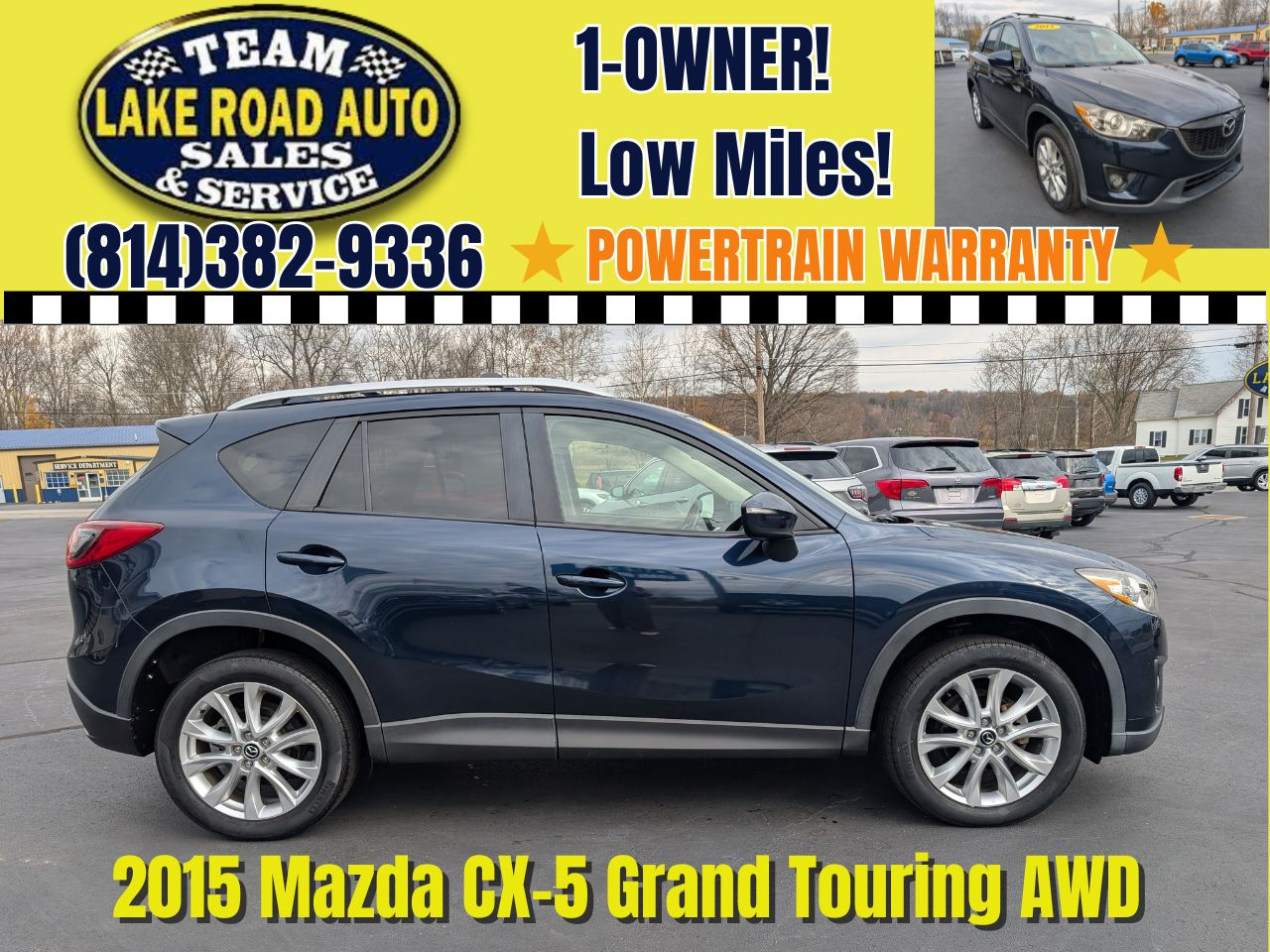 2015 Mazda CX-5 AWD 4dr Auto Grand Touring
