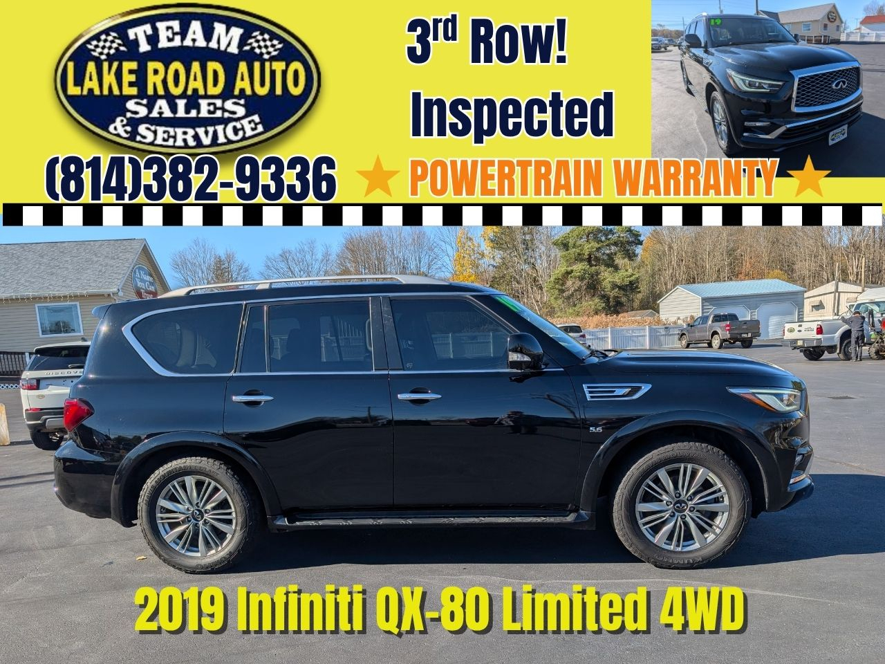 2019 Infiniti QX80 LUXE AWD