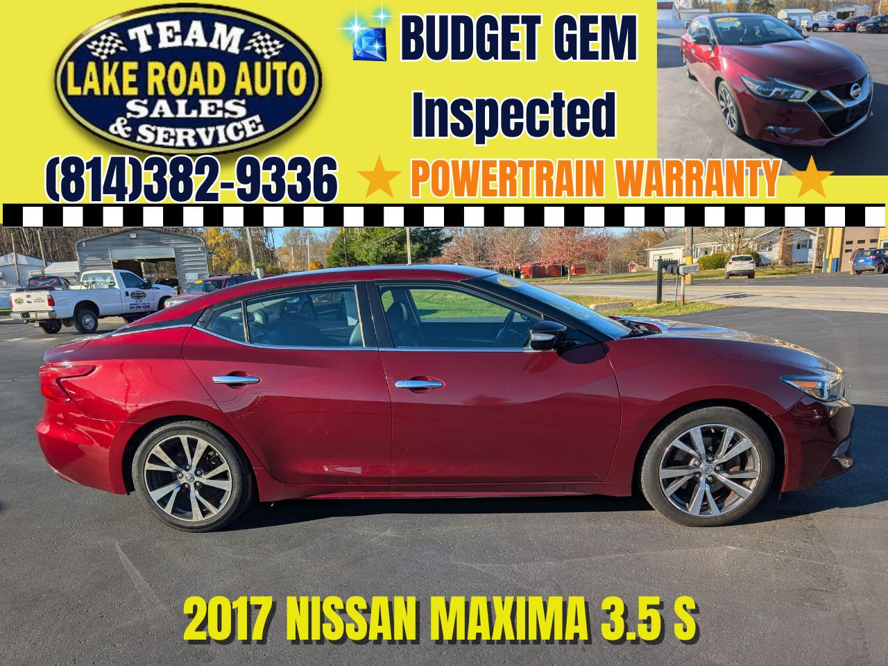 2017 Nissan Maxima Platinum 3.5L