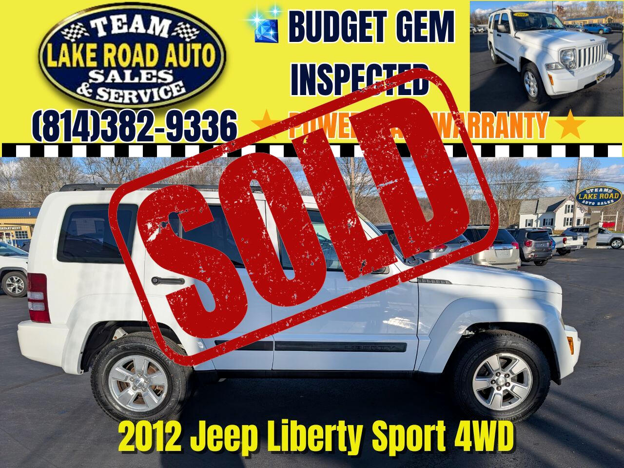 2012 Jeep Liberty 4WD 4dr Sport