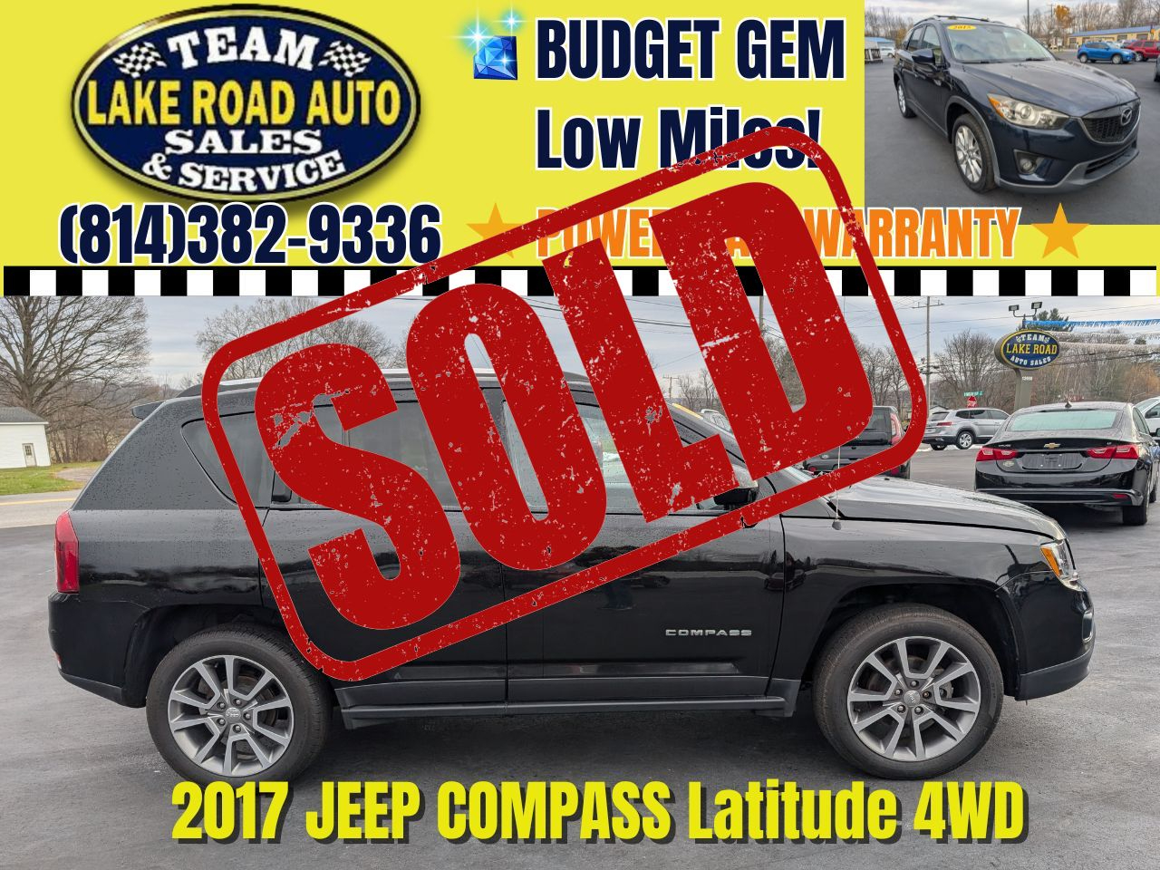 2017 Jeep Compass High Altitude 4x4 *Ltd Avail*