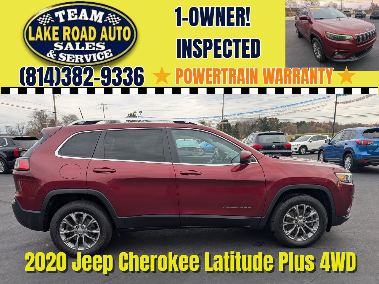 2020 Jeep Cherokee Lux 4x4