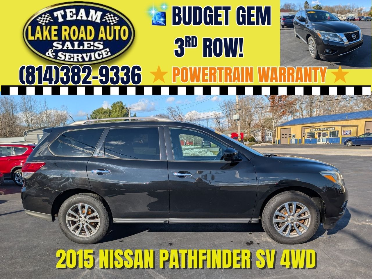 2015 Nissan Pathfinder 4WD 4dr SV
