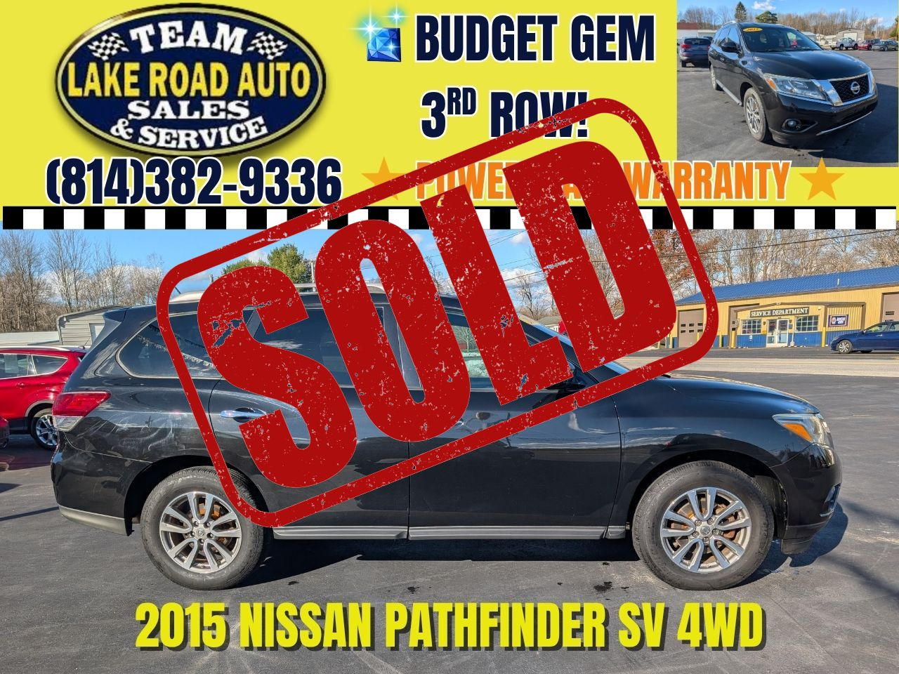 2015 Nissan Pathfinder SV