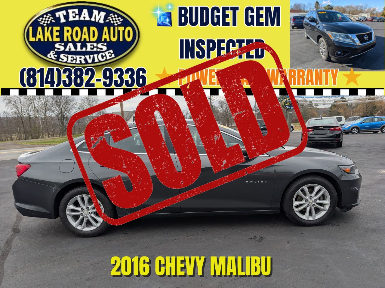 2016 Chevrolet Malibu 4dr Sdn LT w/1LT