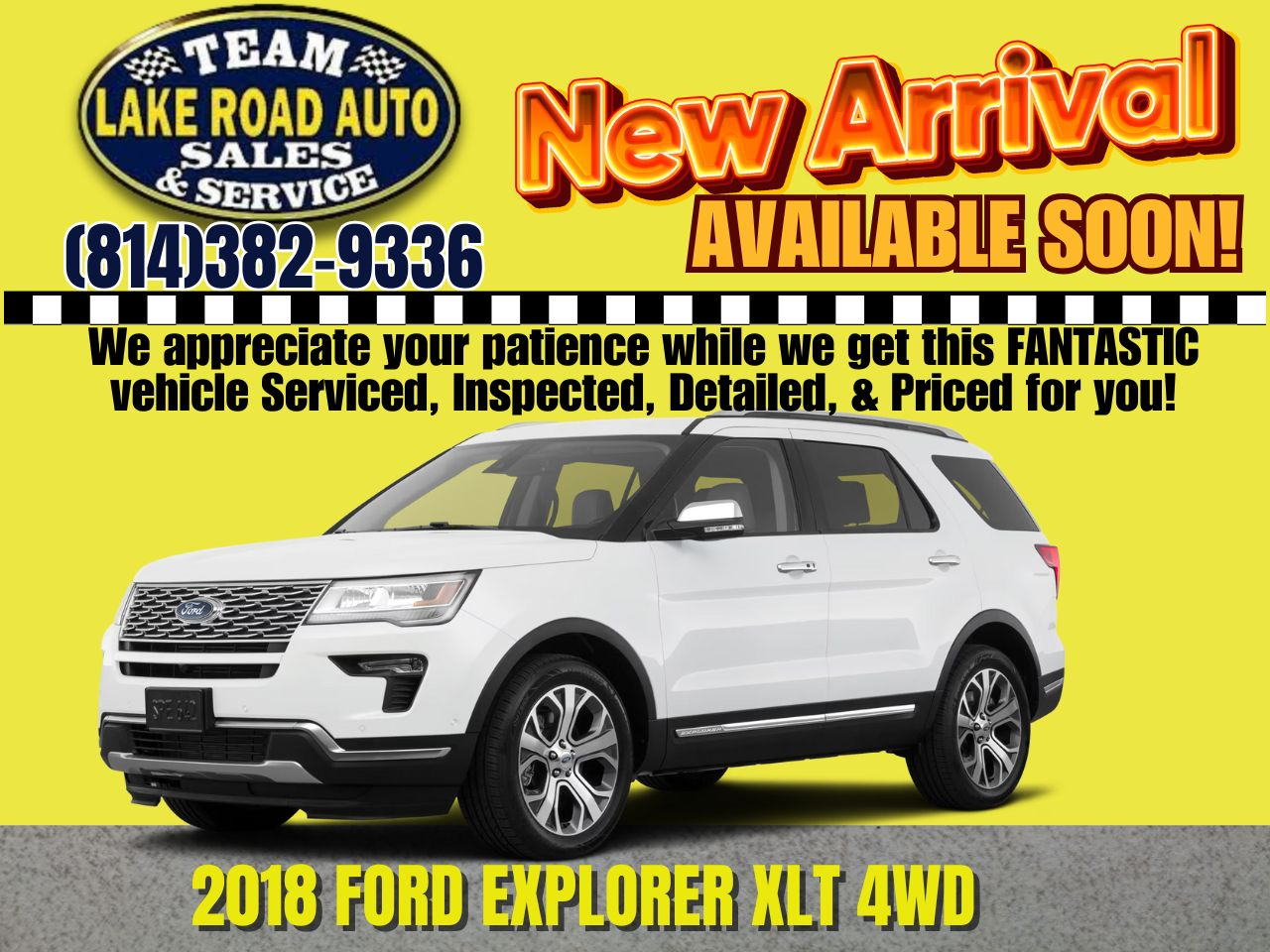 2018 Ford Explorer XLT 4WD