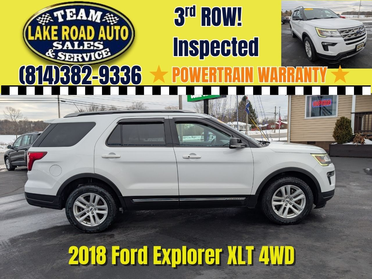 2018 Ford Explorer XLT 4WD