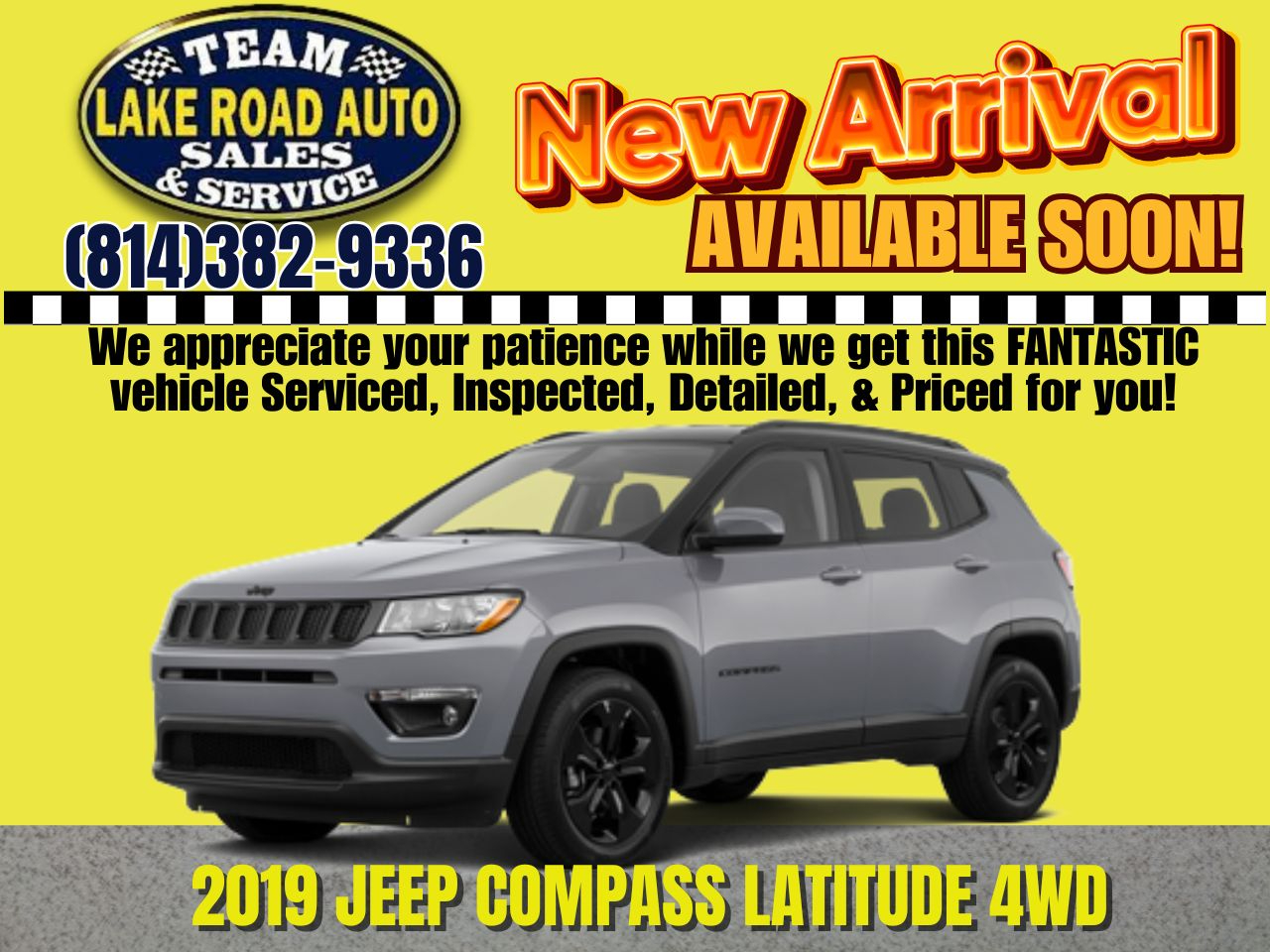 2019 Jeep Compass Latitude 4x4