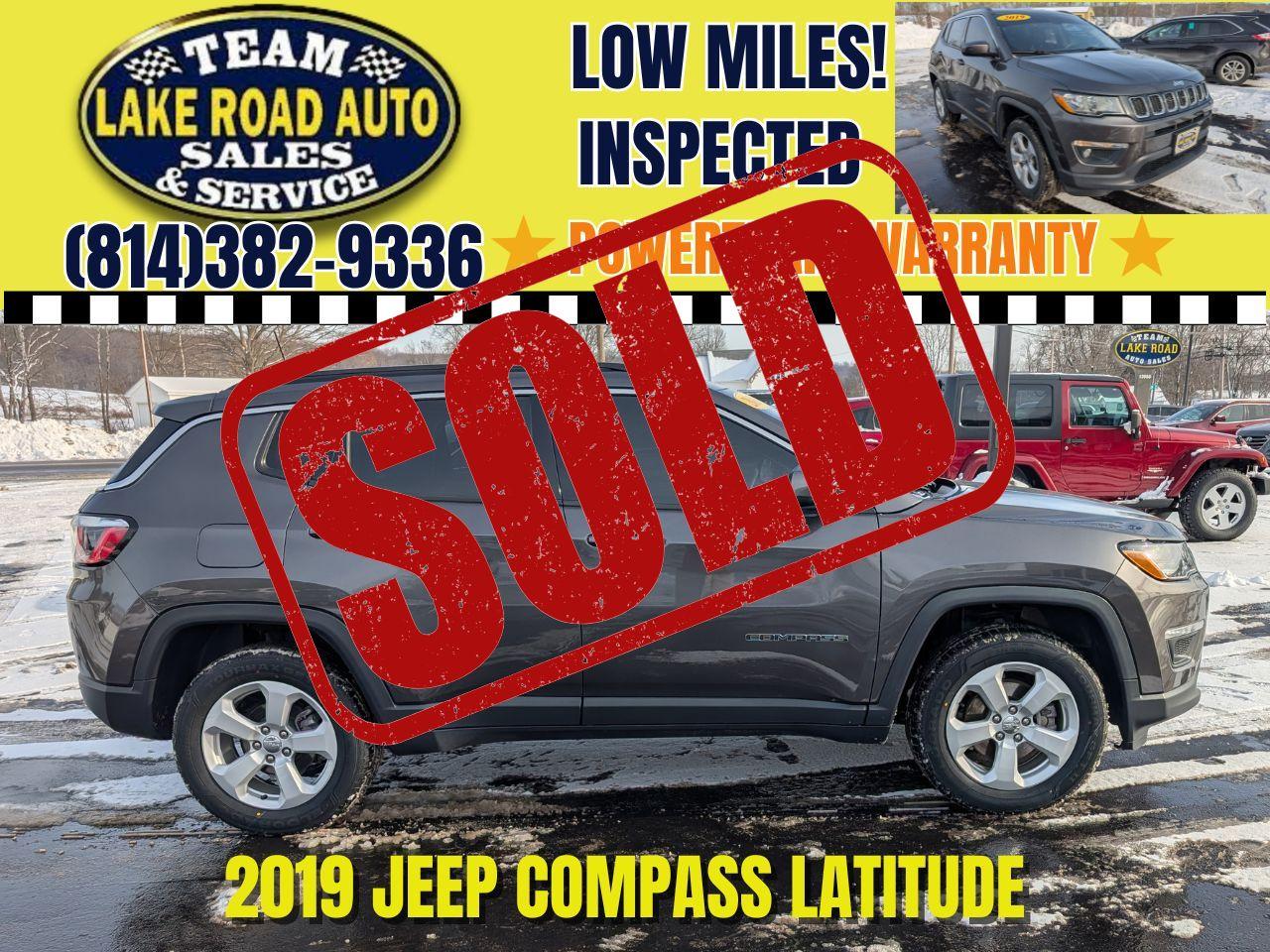 2019 Jeep Compass Latitude 4x4