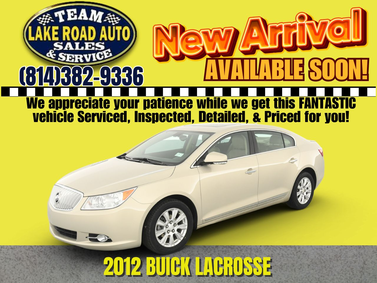 2012 Buick LaCrosse 4dr Sdn Premium 1 FWD