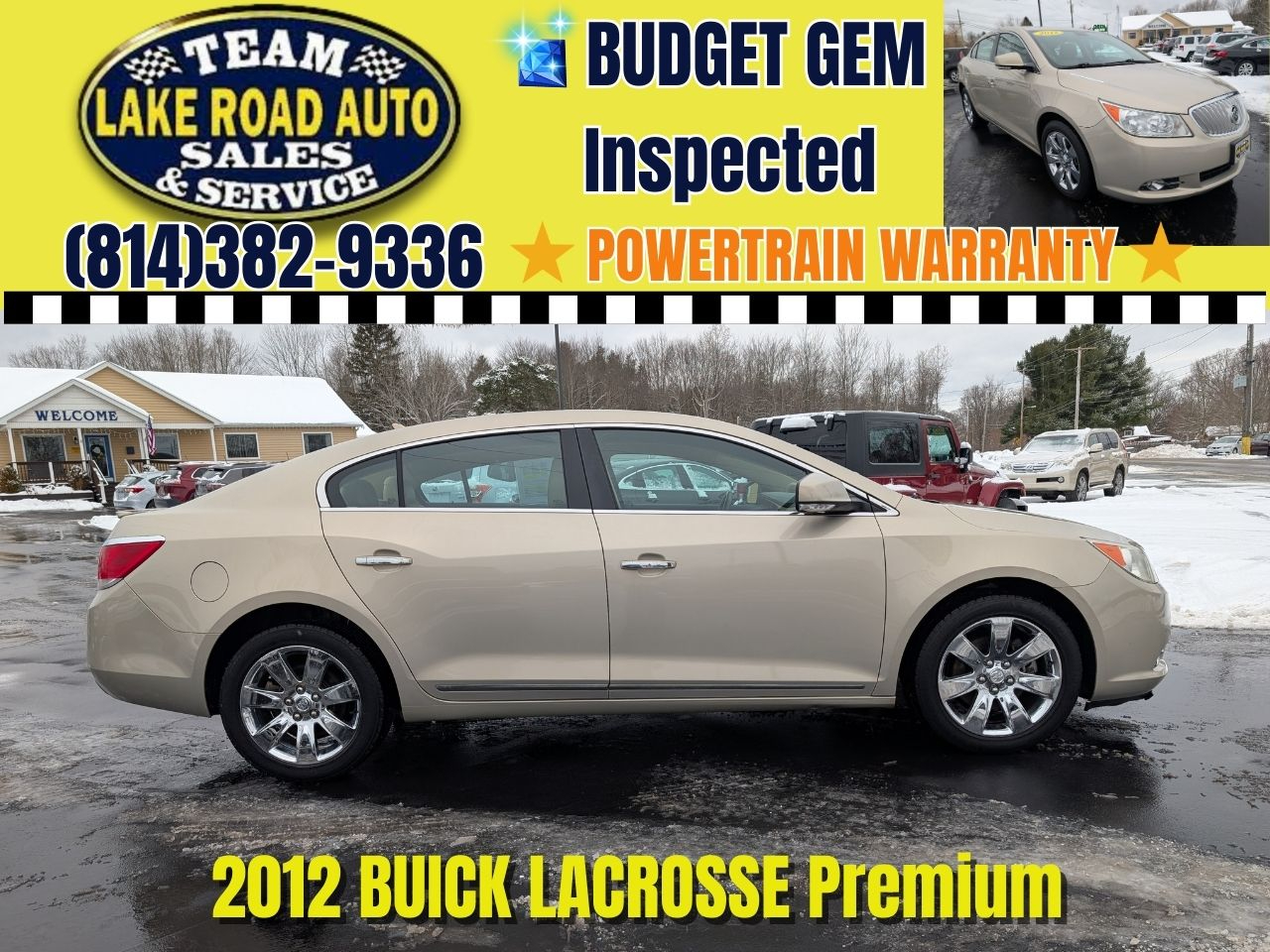 2012 Buick LaCrosse 4dr Sdn Premium 1 FWD