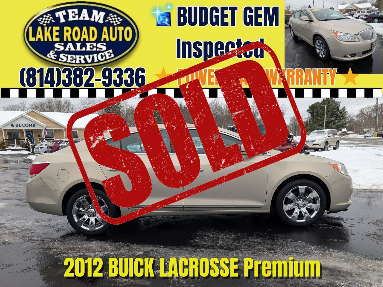 2012 Buick LaCrosse 4dr Sdn Premium 1 FWD