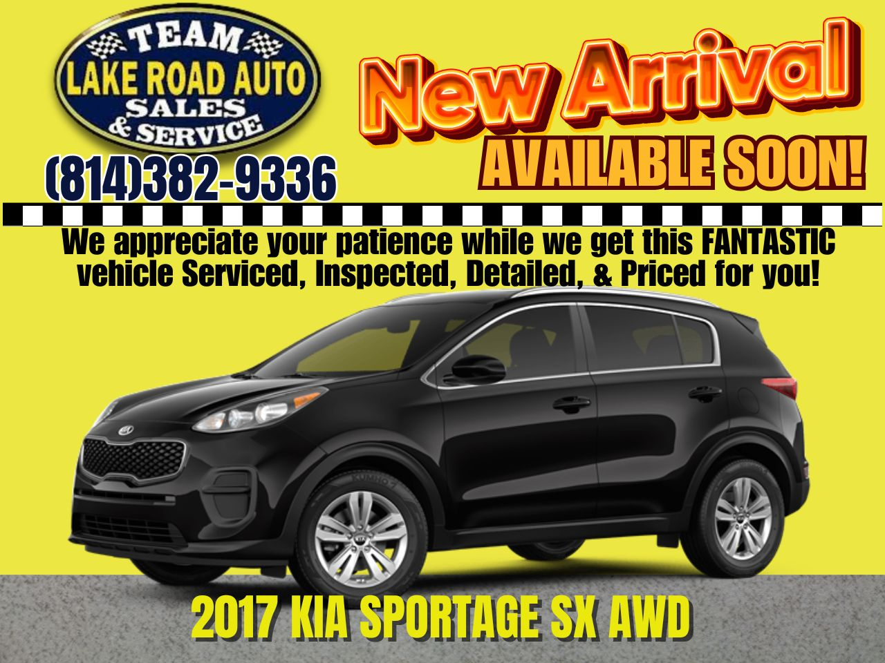 2017 Kia Sportage SX Turbo AWD