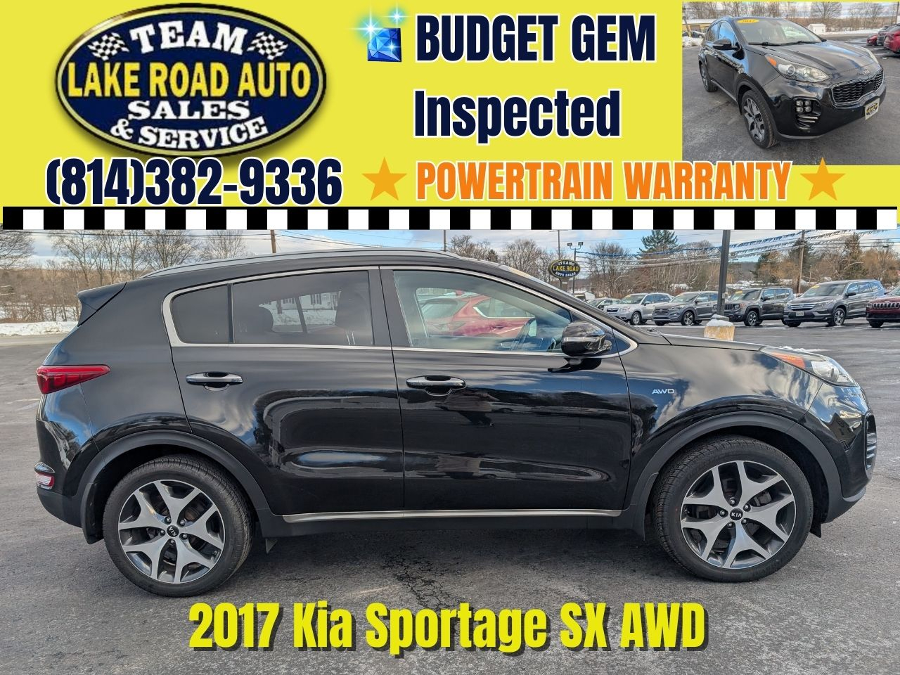 2017 Kia Sportage SX Turbo AWD