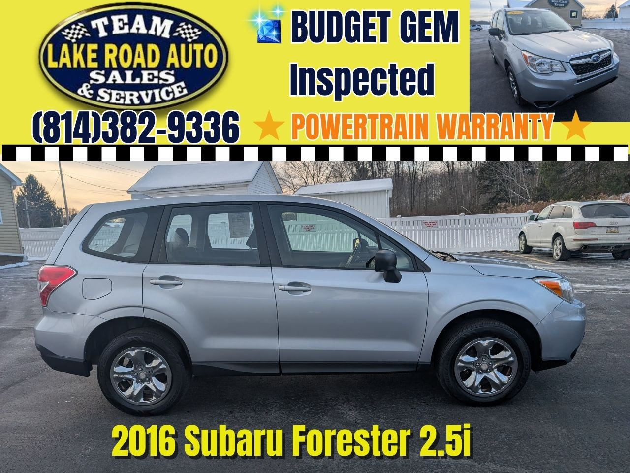 2016 Subaru Forester 4dr CVT 2.5i PZEV