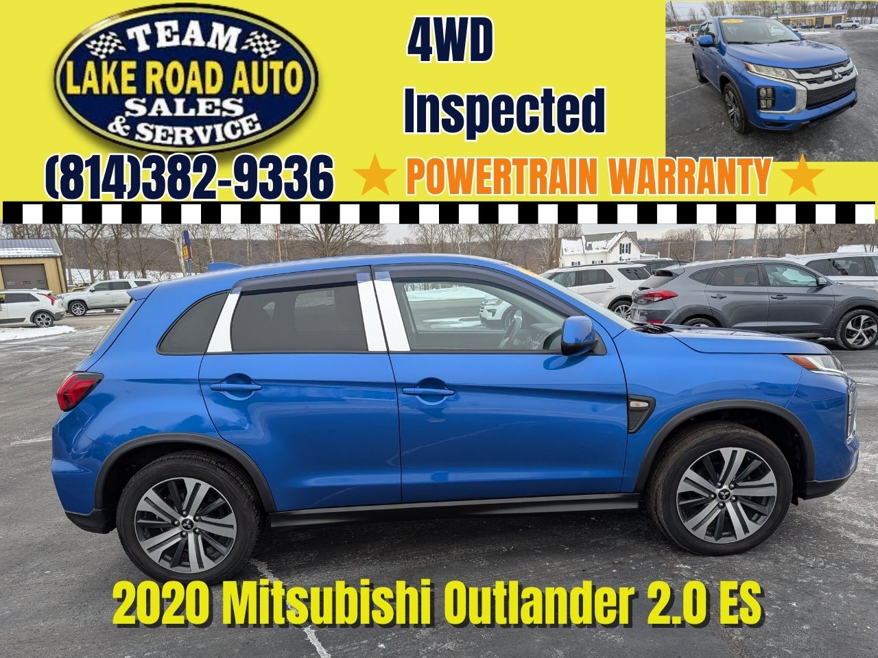 2020 Mitsubishi Outlander Sport ES 2.0 AWD CVT