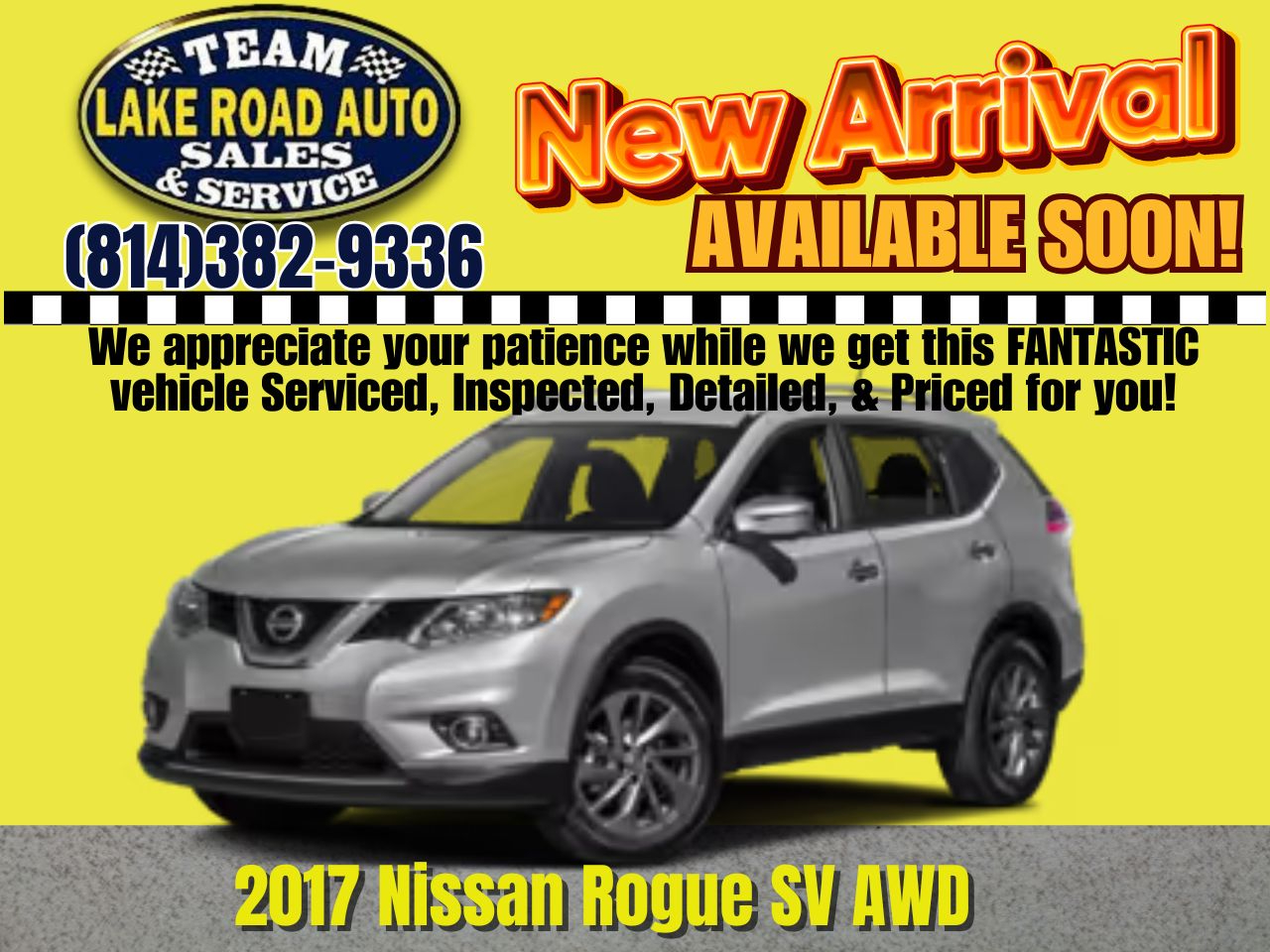 2017 Nissan Rogue AWD SV