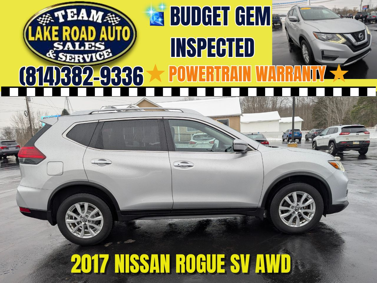 2017 Nissan Rogue AWD SV
