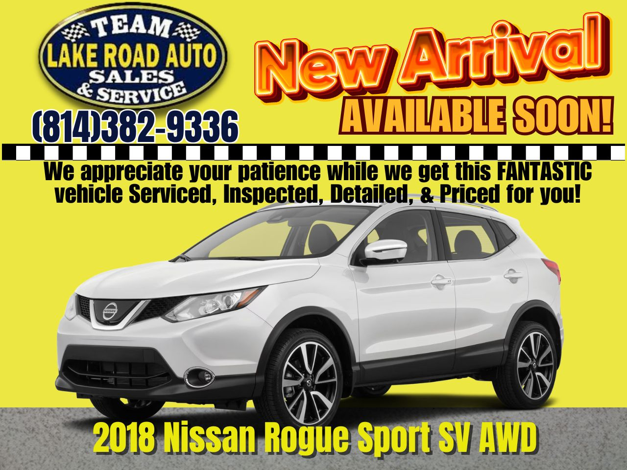 2018 Nissan Rogue Sport 2018.5 AWD SV