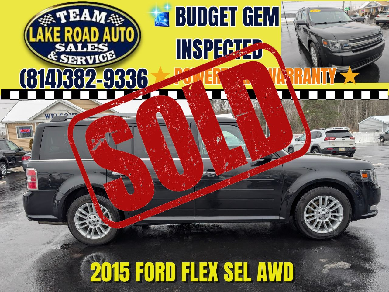 2015 Ford Flex 4dr SEL AWD