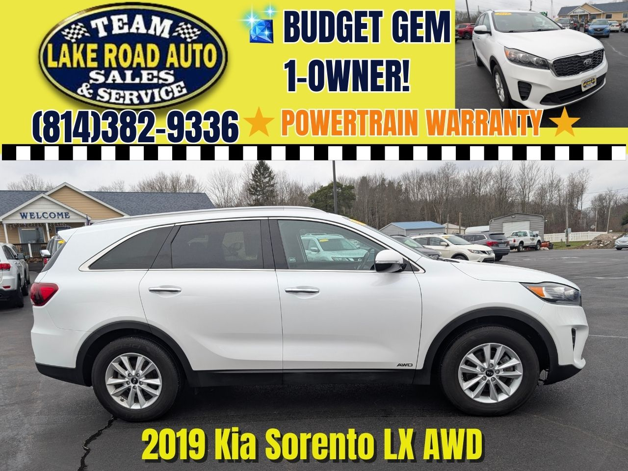 2019 Kia Sorento LX AWD