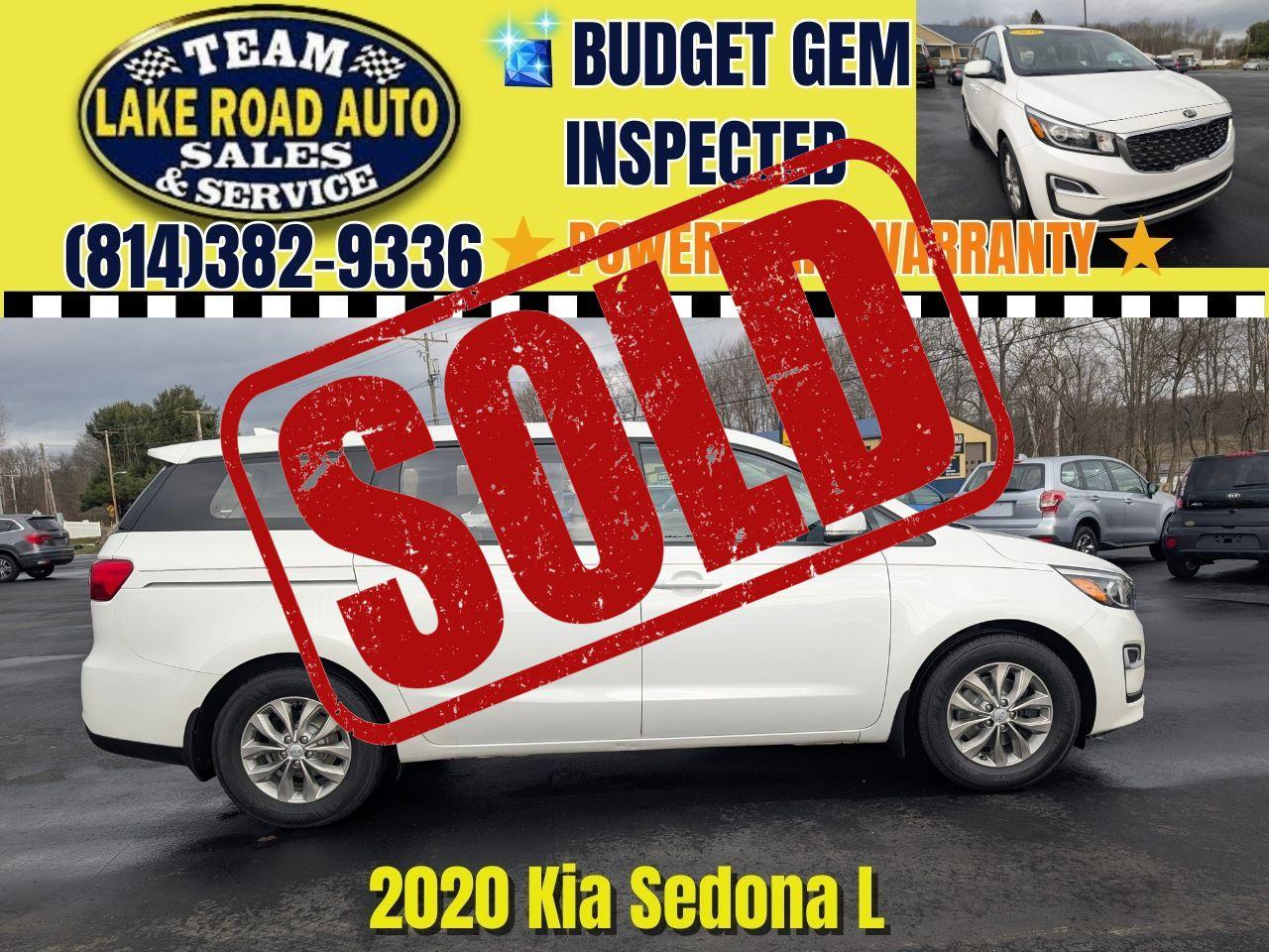 2020 Kia Sedona L FWD