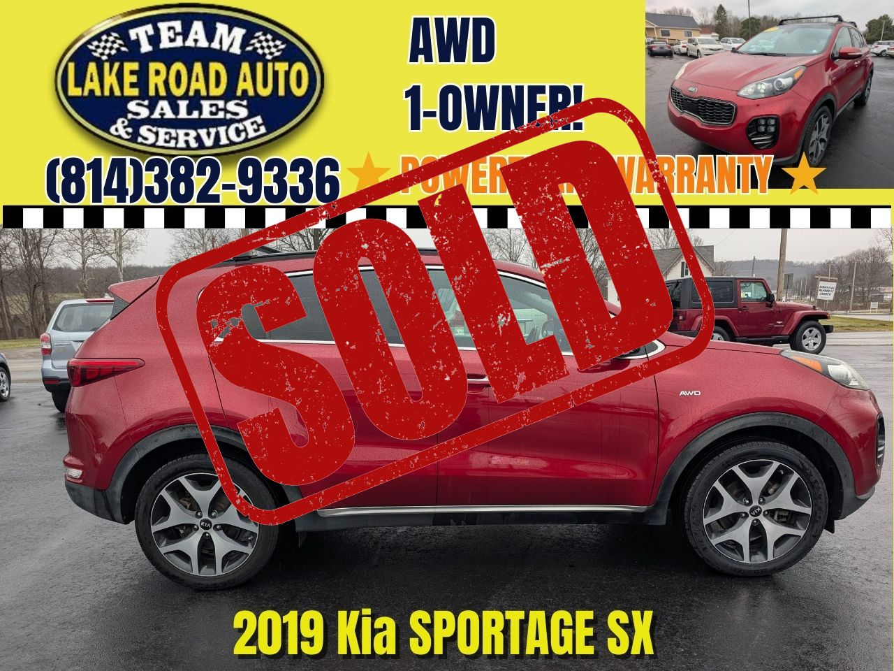 2019 Kia Sportage SX Turbo AWD