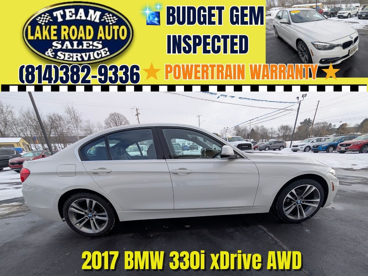 2017 BMW 3 Series 330i xDrive Sedan