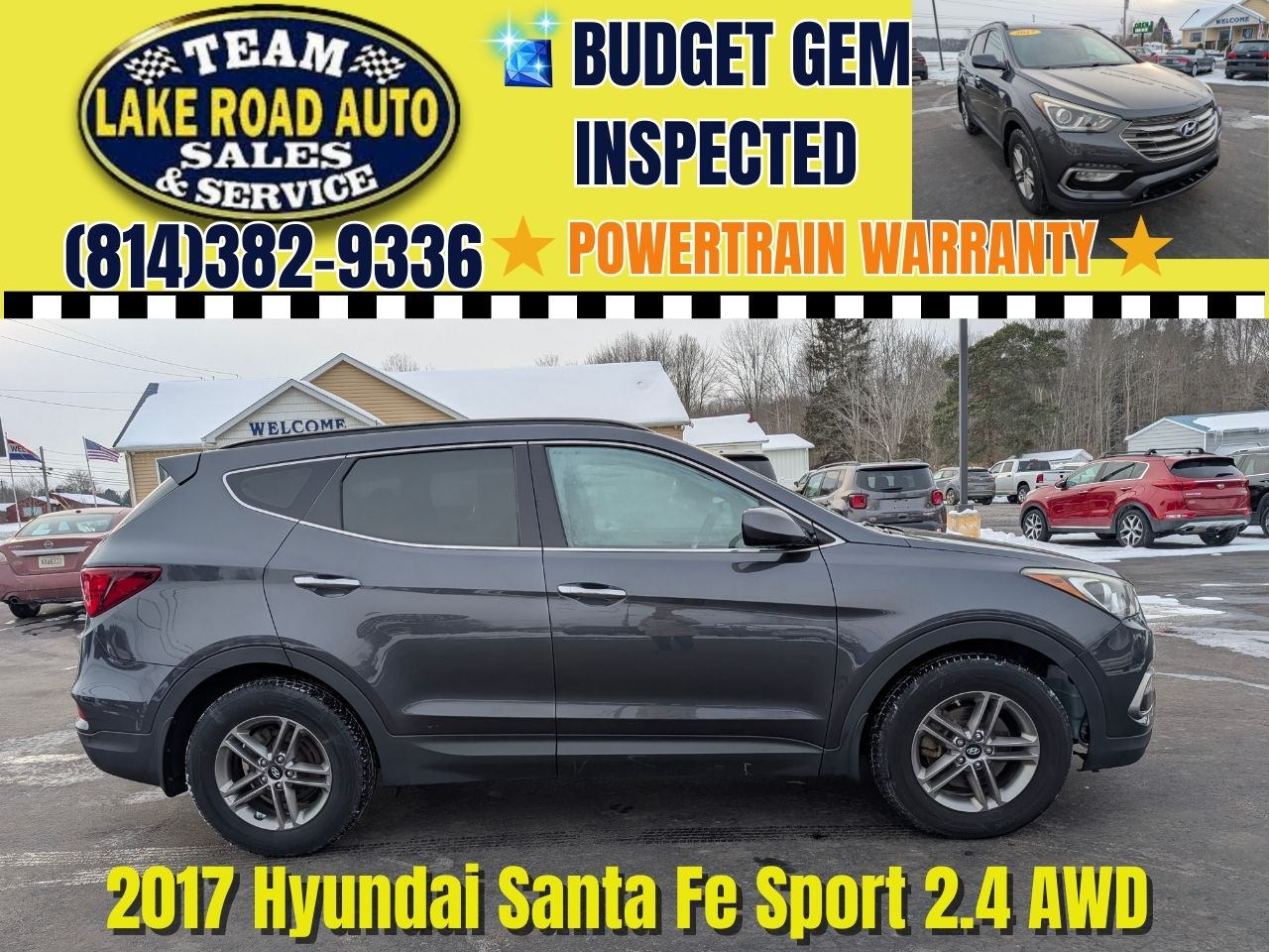2017 Hyundai Santa Fe Sport 2.4L Auto AWD
