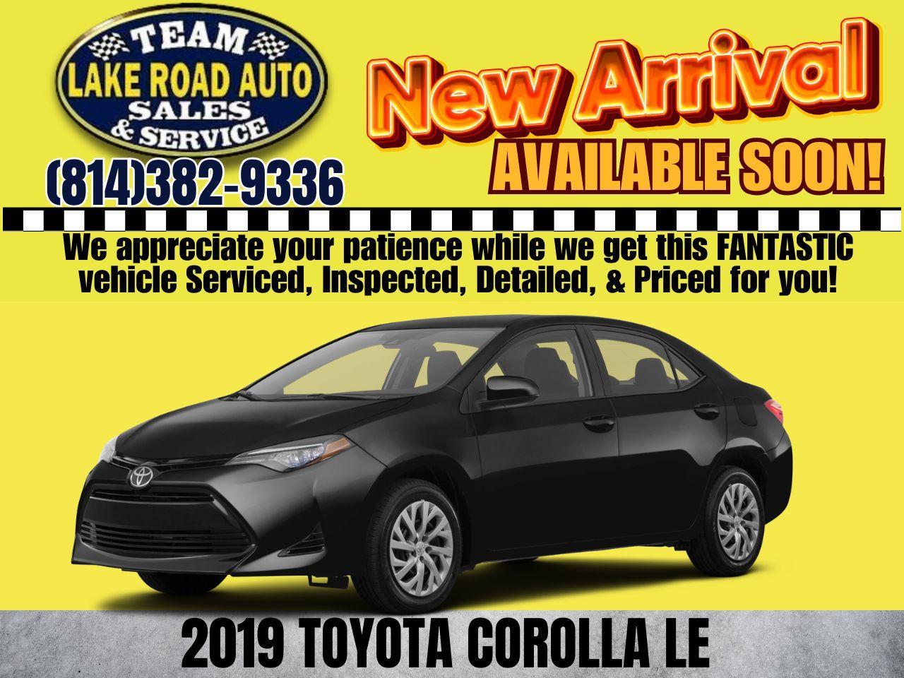 2019 Toyota Corolla XLE CVT (Natl)