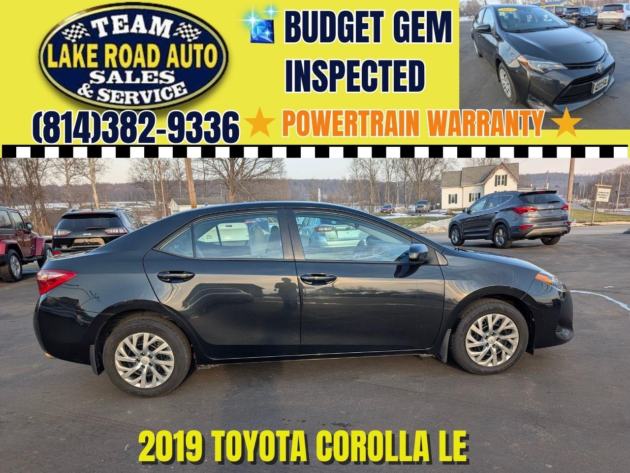 2019 Toyota Corolla XLE CVT (Natl)