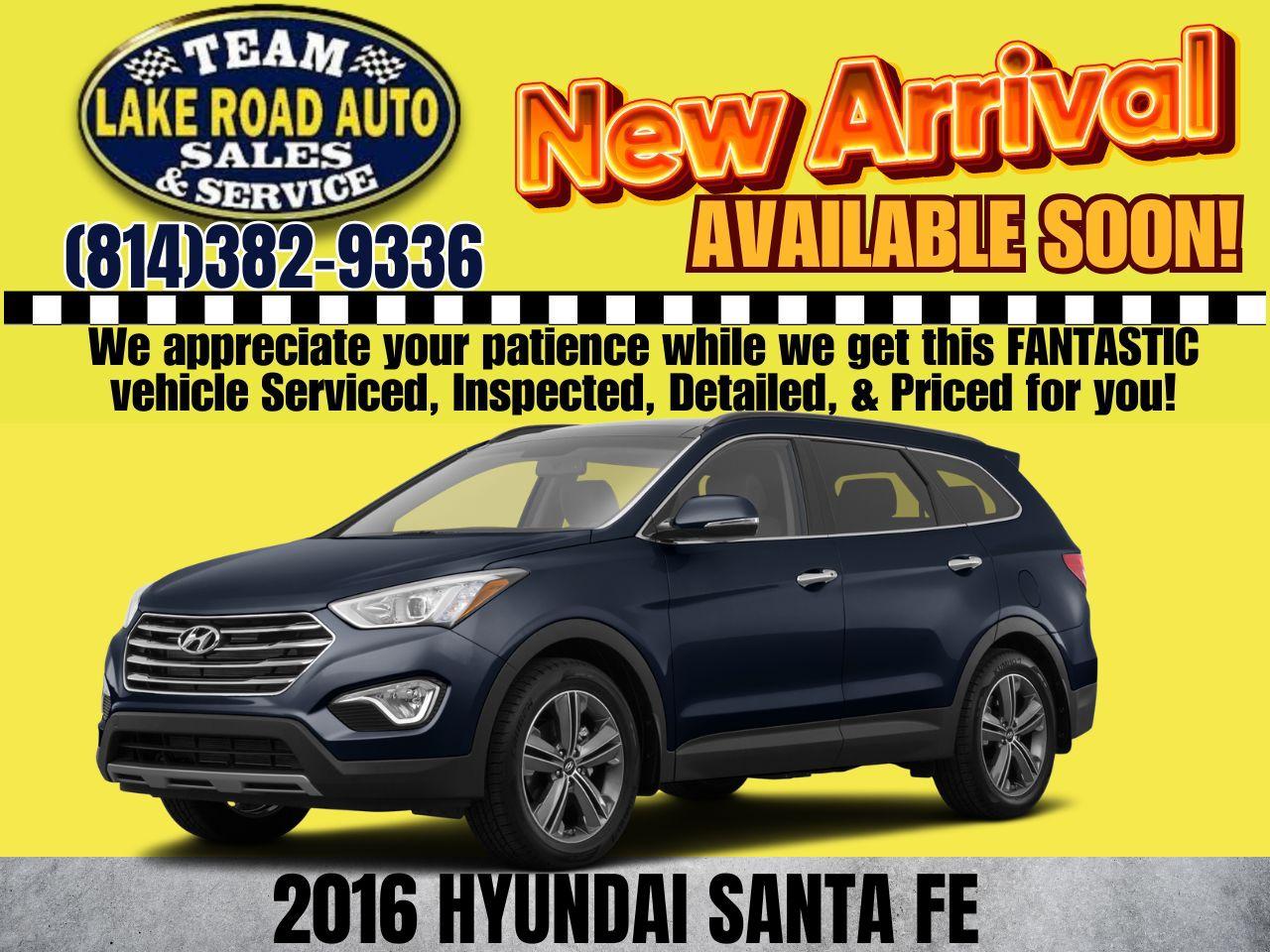 2016 Hyundai Santa Fe AWD 4dr SE