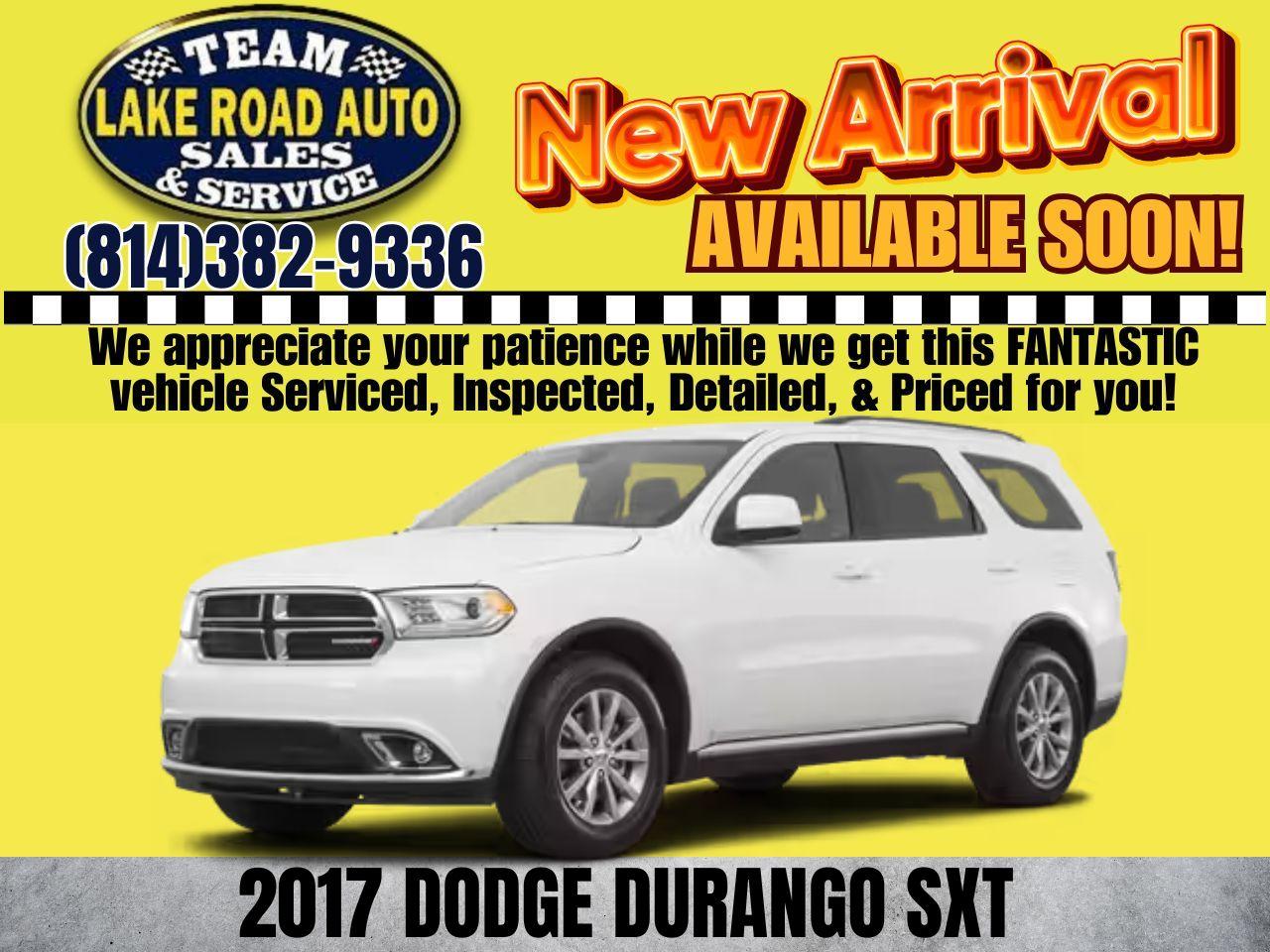 2017 Dodge Durango SXT AWD