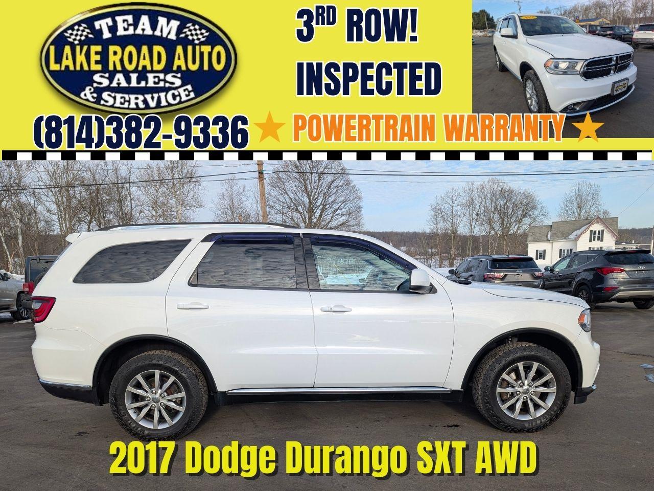 2017 Dodge Durango SXT AWD