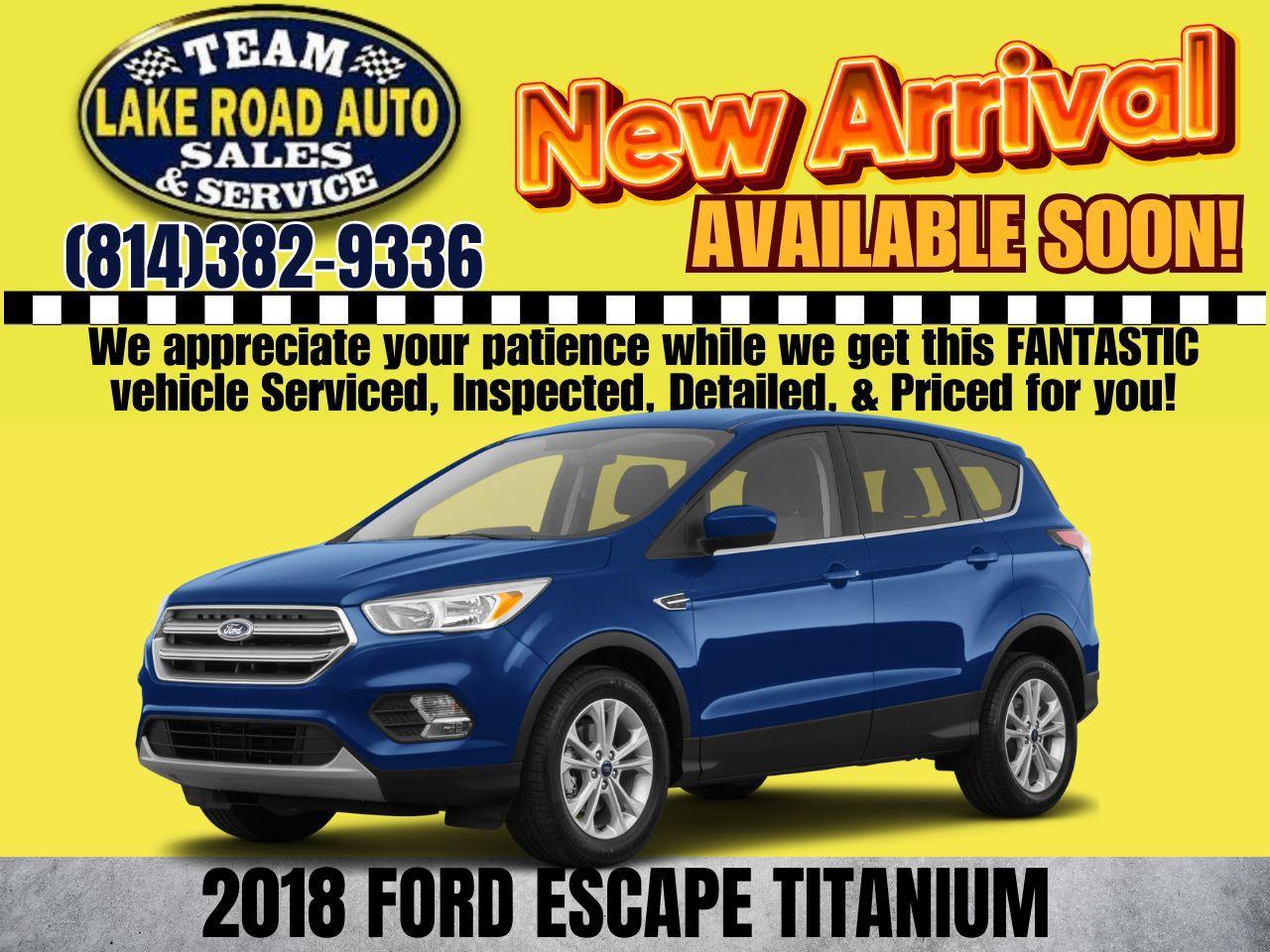 2018 Ford Escape Titanium 4WD