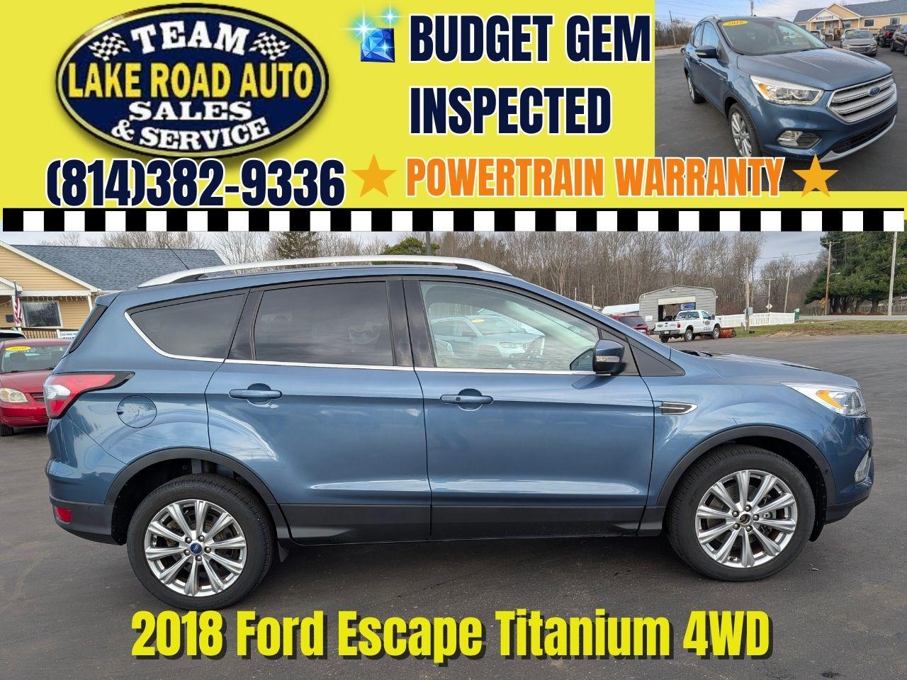 2018 Ford Escape Titanium 4WD