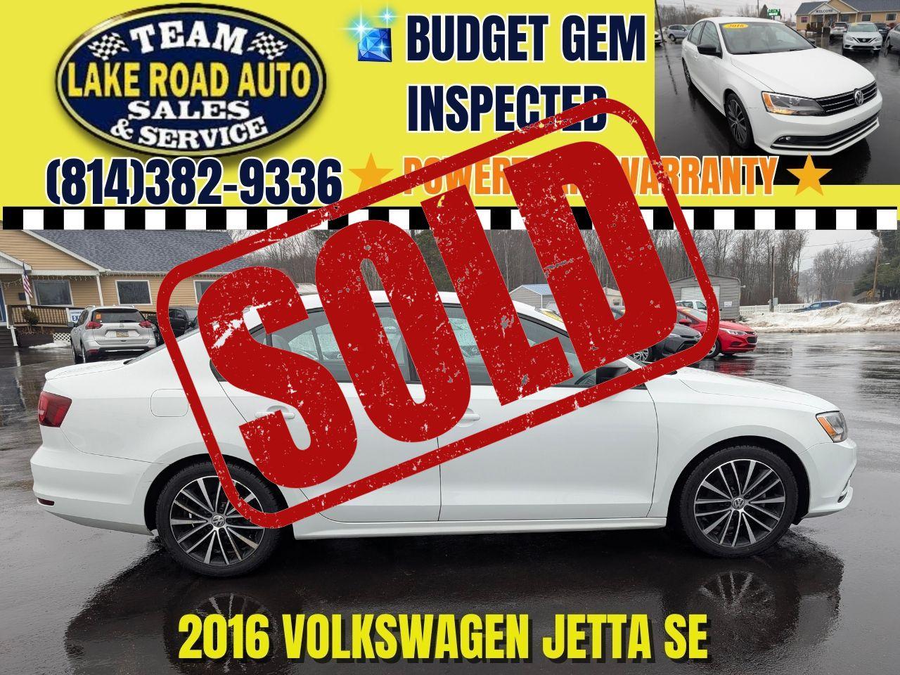 2016 Volkswagen Jetta Sedan 4dr Auto 1.8T Sport PZEV