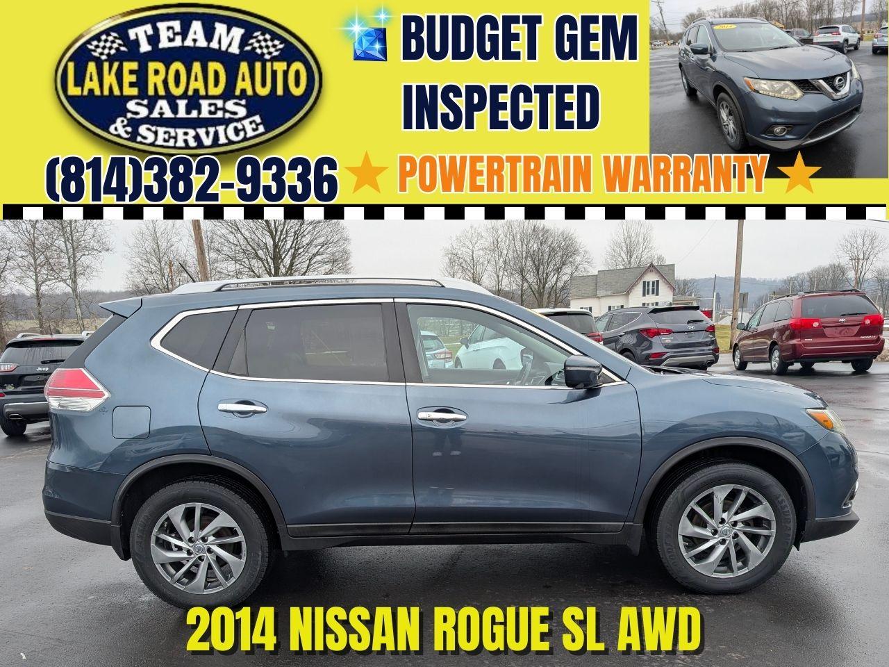 2014 Nissan Rogue AWD 4dr SL