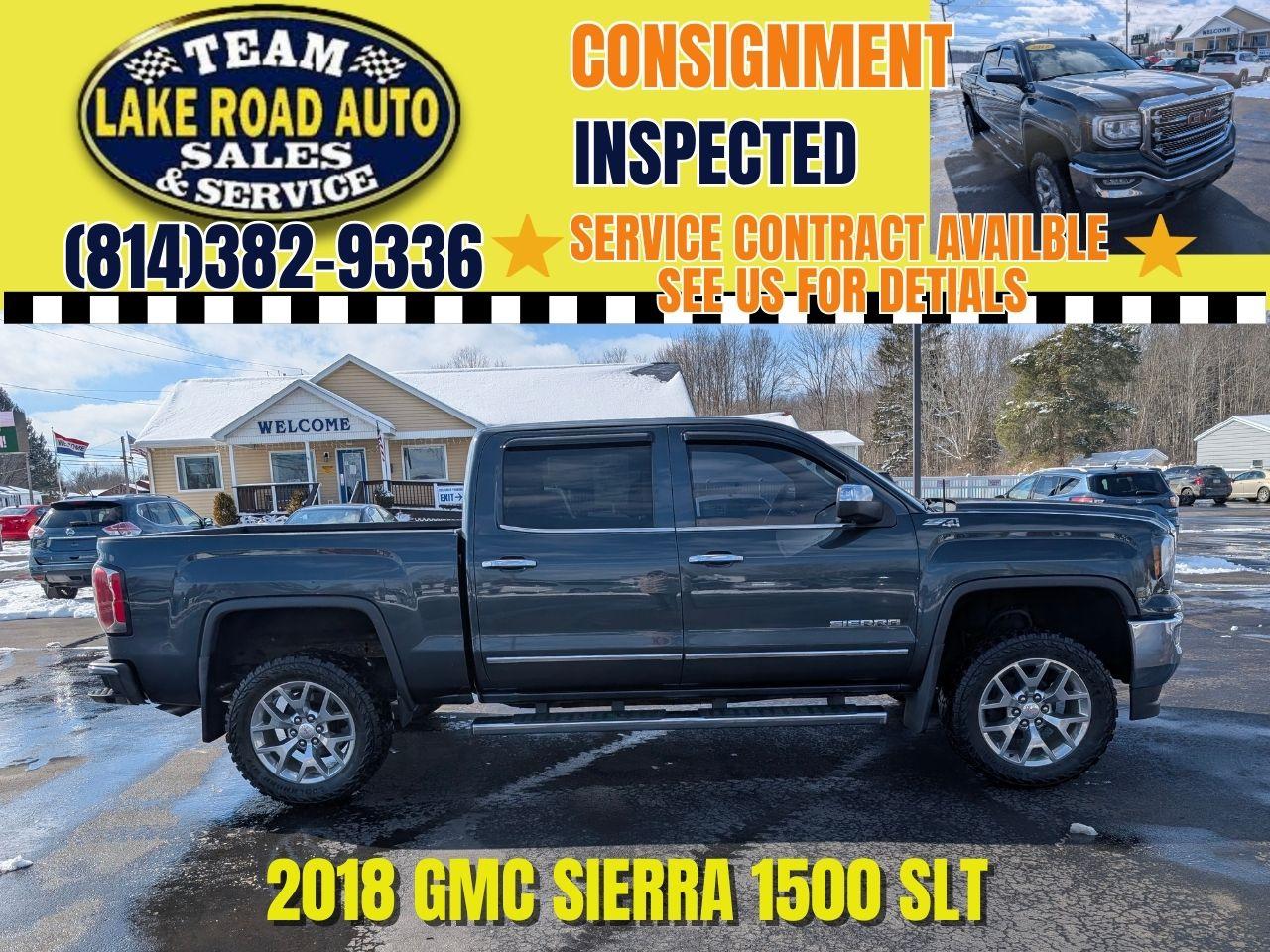 2018 GMC Sierra 1500 4WD Crew Cab 143.5" SLT