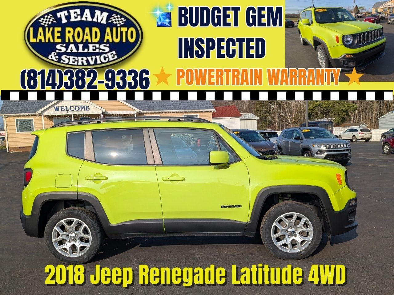 2018 Jeep Renegade Latitude 4x4
