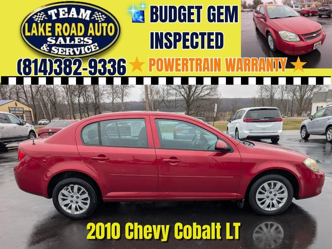 2010 Chevrolet Cobalt 4dr Sdn LT w/1LT