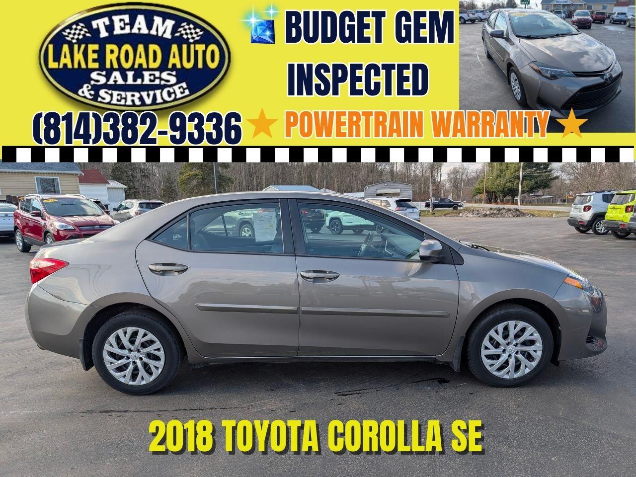 2018 Toyota Corolla XLE CVT (Natl)