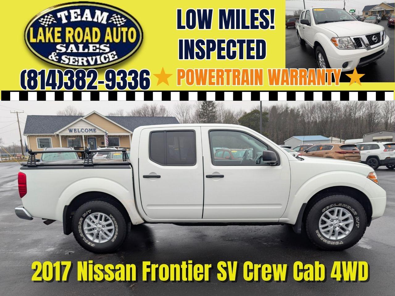 2017 Nissan Frontier 2017.5 Crew Cab 4x4 SV V6 Auto