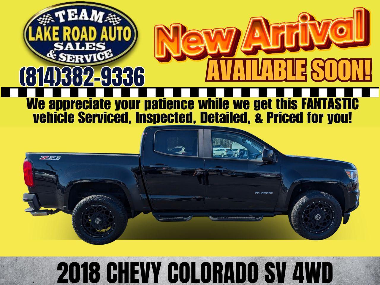 2018 Chevrolet Colorado 4WD Crew Cab 128.3" Z71